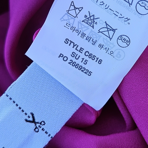 J. Crew Floral Midnight Fuchsia Purple Blue Silk Jumpsuit Strappy V-neck Size 0 - Picture 13 of 16